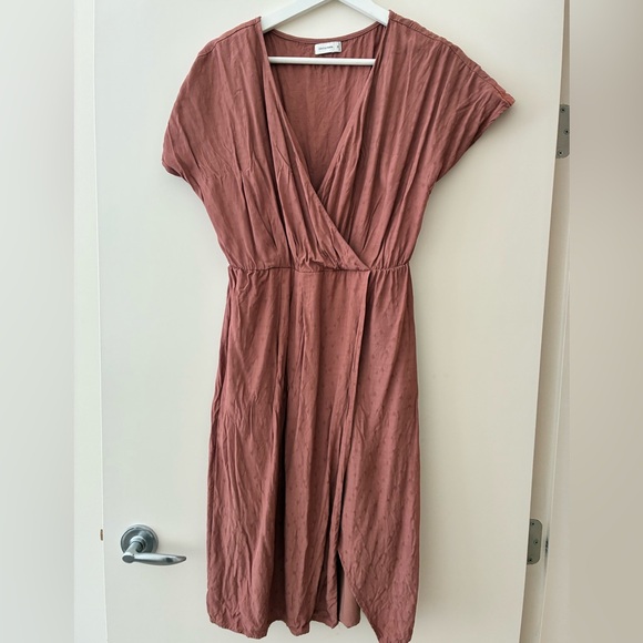 Gentle Fawn Dresses & Skirts - Elegant Mauve Wrap Dress